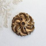 1 bronze decoration, bronze cover, furniture decoration, handle trim, locksmithing, 3343