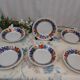 Set of 6 hollow plates acapulco villeroy and bocj