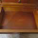 Rare Louis Philippe chest of drawers with 7 drawers from the 80s in cherry wood