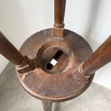 Oak bistro stools 1950