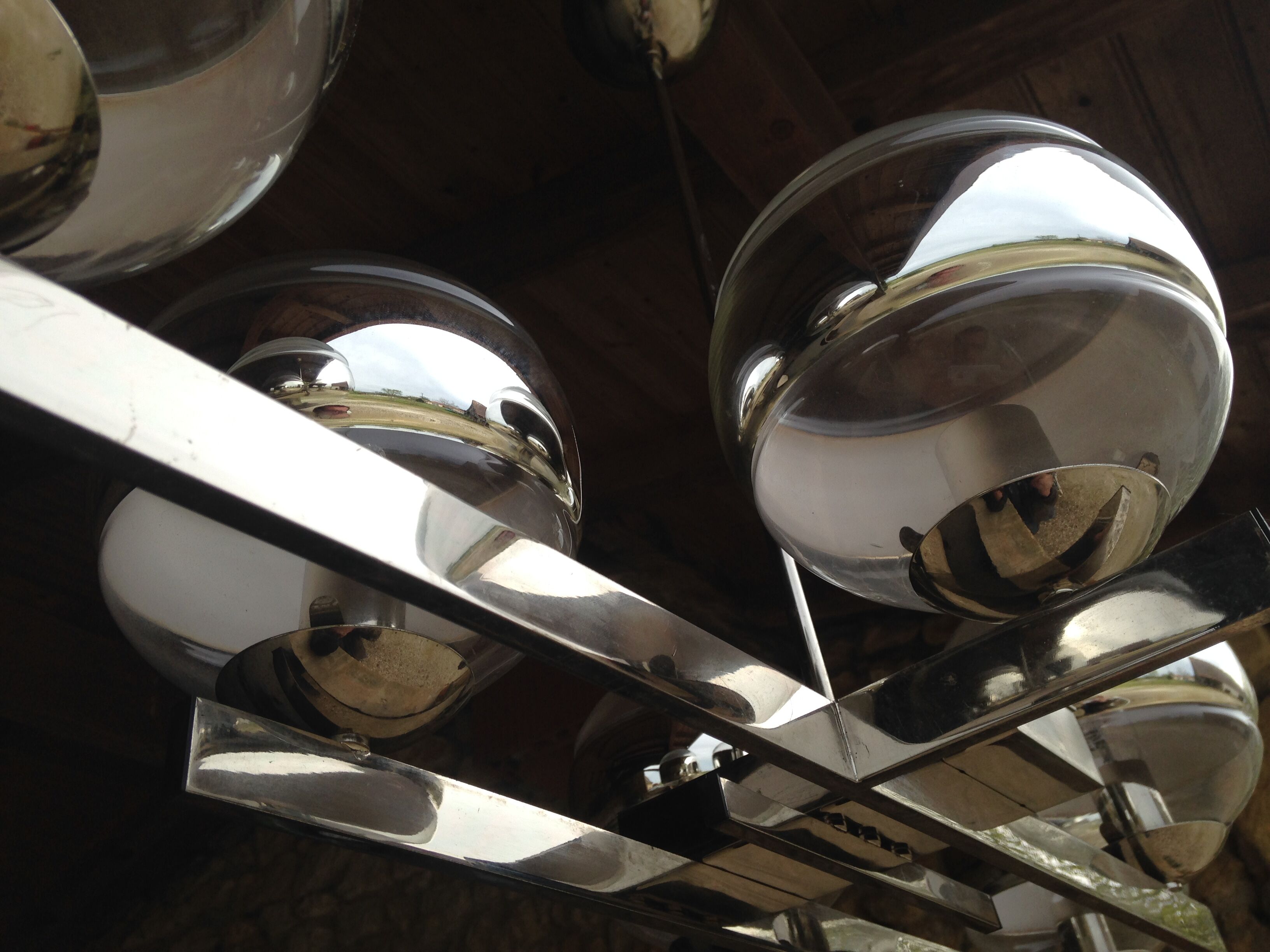 Italian chandelier, vintage 70