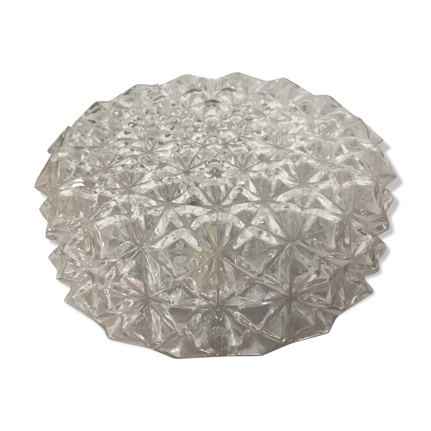 Vintage glass ceiling lamp