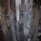 Set 11 Port Glasses White Wine Art Nouveau Crystal engraved Liseron