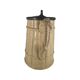 Grande carafe anglaise Staffordshire Rigway Family de pottiers circa 1840 décor de bamboo. Le couver