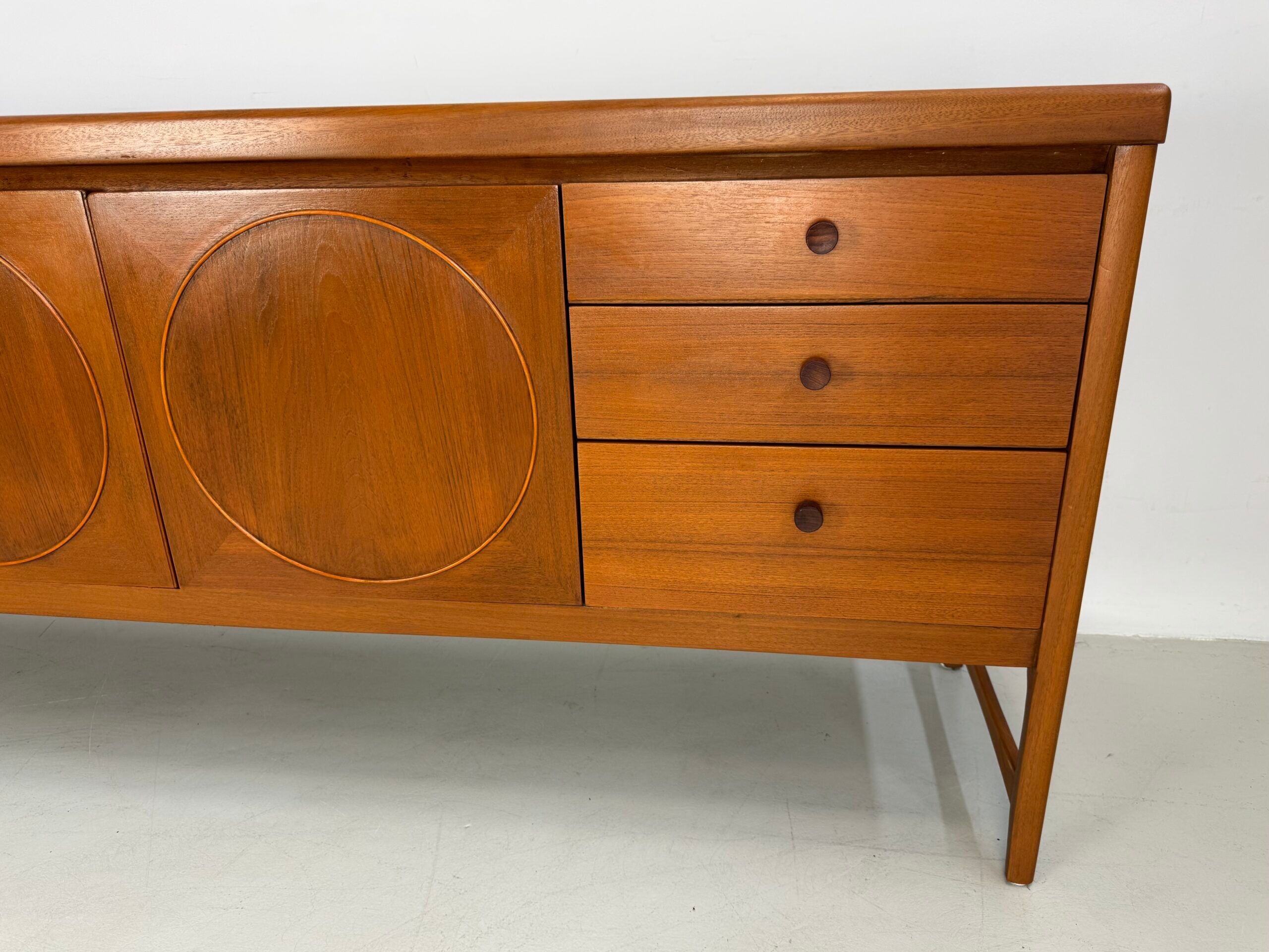 Vintage Nathan Circle sideboard.