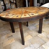 Roger Capron herbarium table