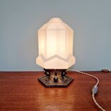 Art Deco table lamp, Skyscraper style, 1920s-30s
