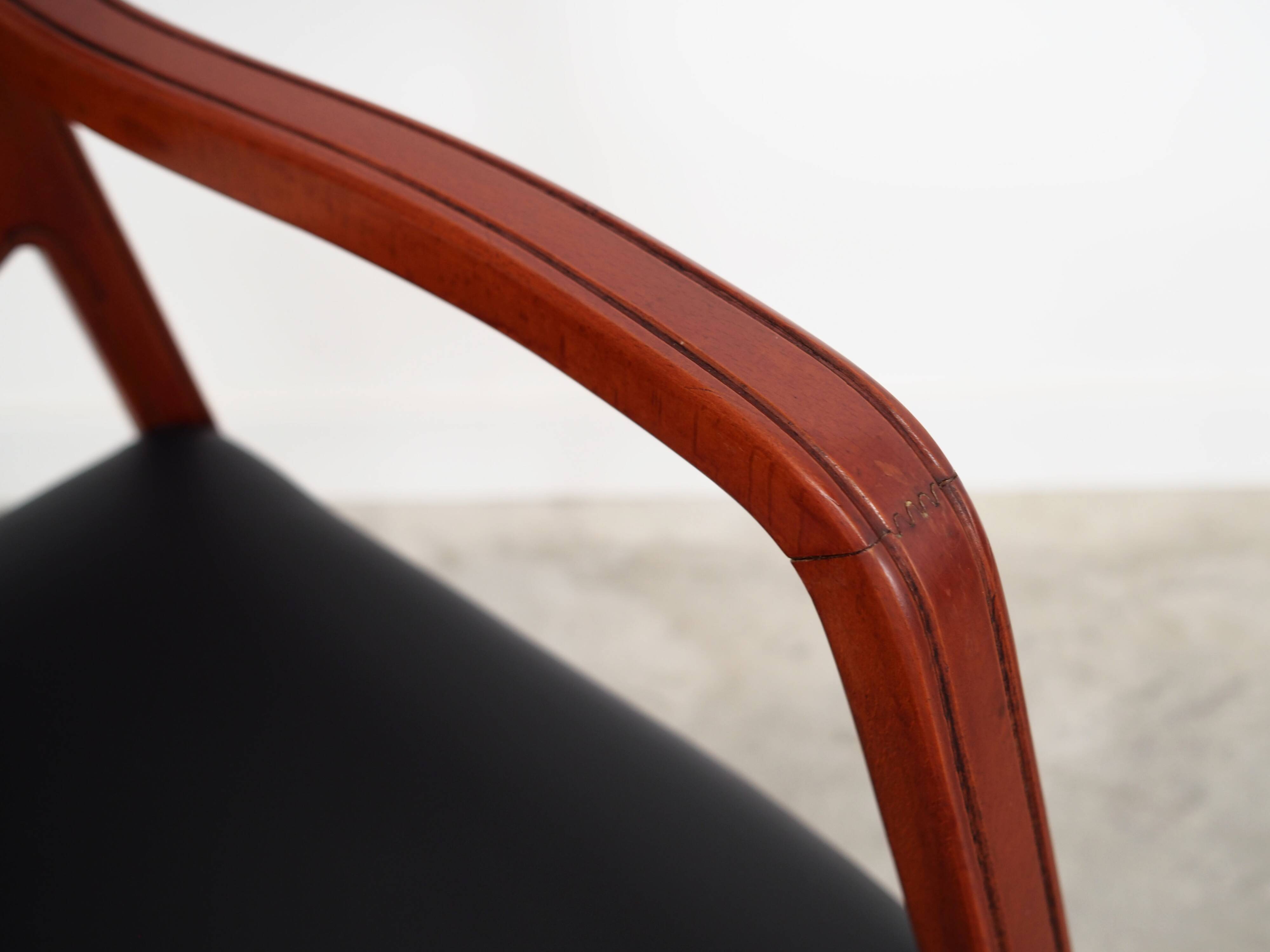 Beech chair, Danish design, 1970s, production: Denmark