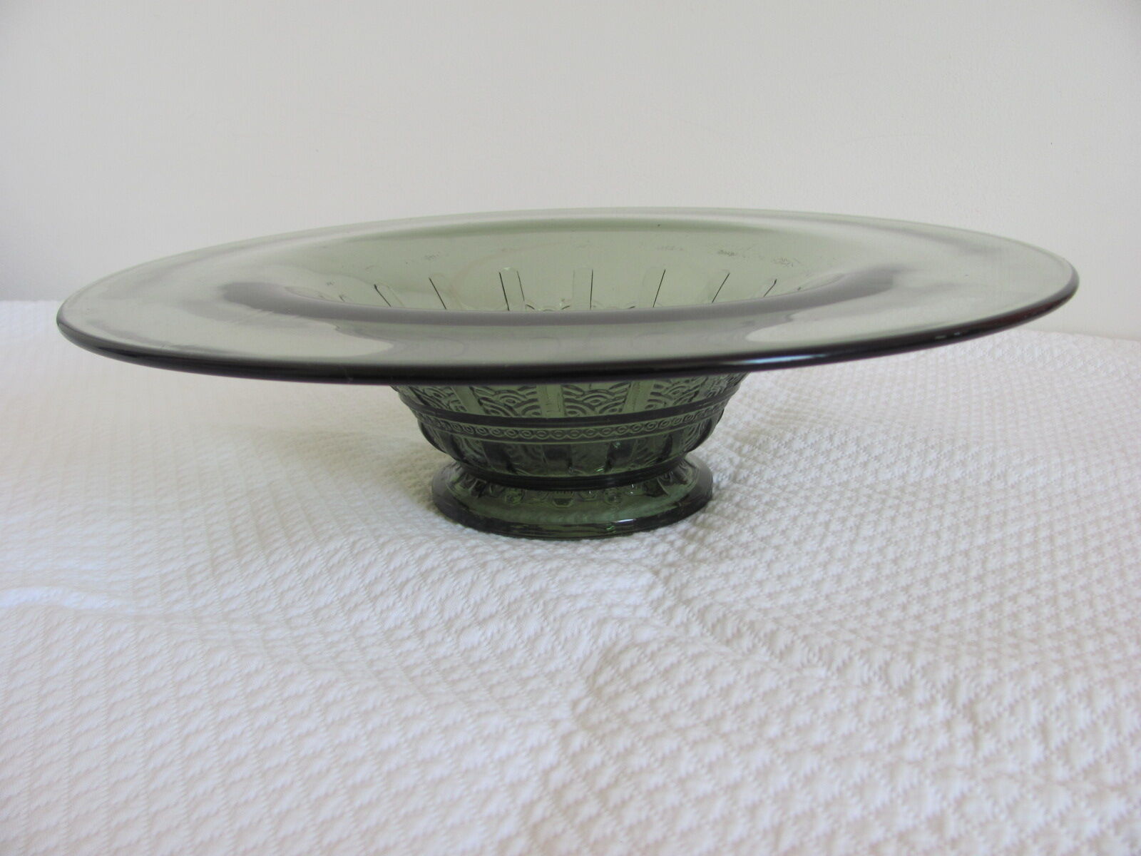 Great cut fruit in Crystal - Val St Lambert - Art deco