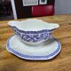 Saucière Gien motifs bleus parfait état 