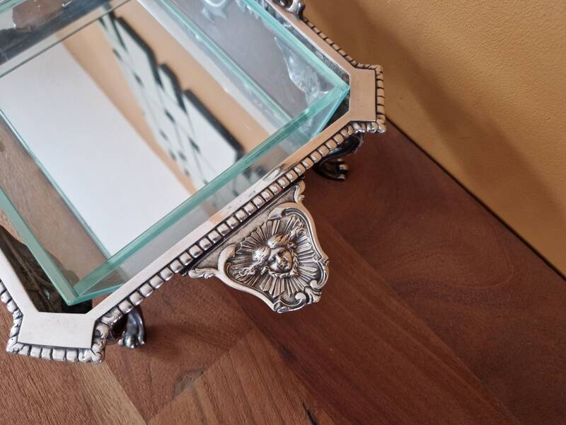 Christofle - Centrepiece or planter - In silvered bronze