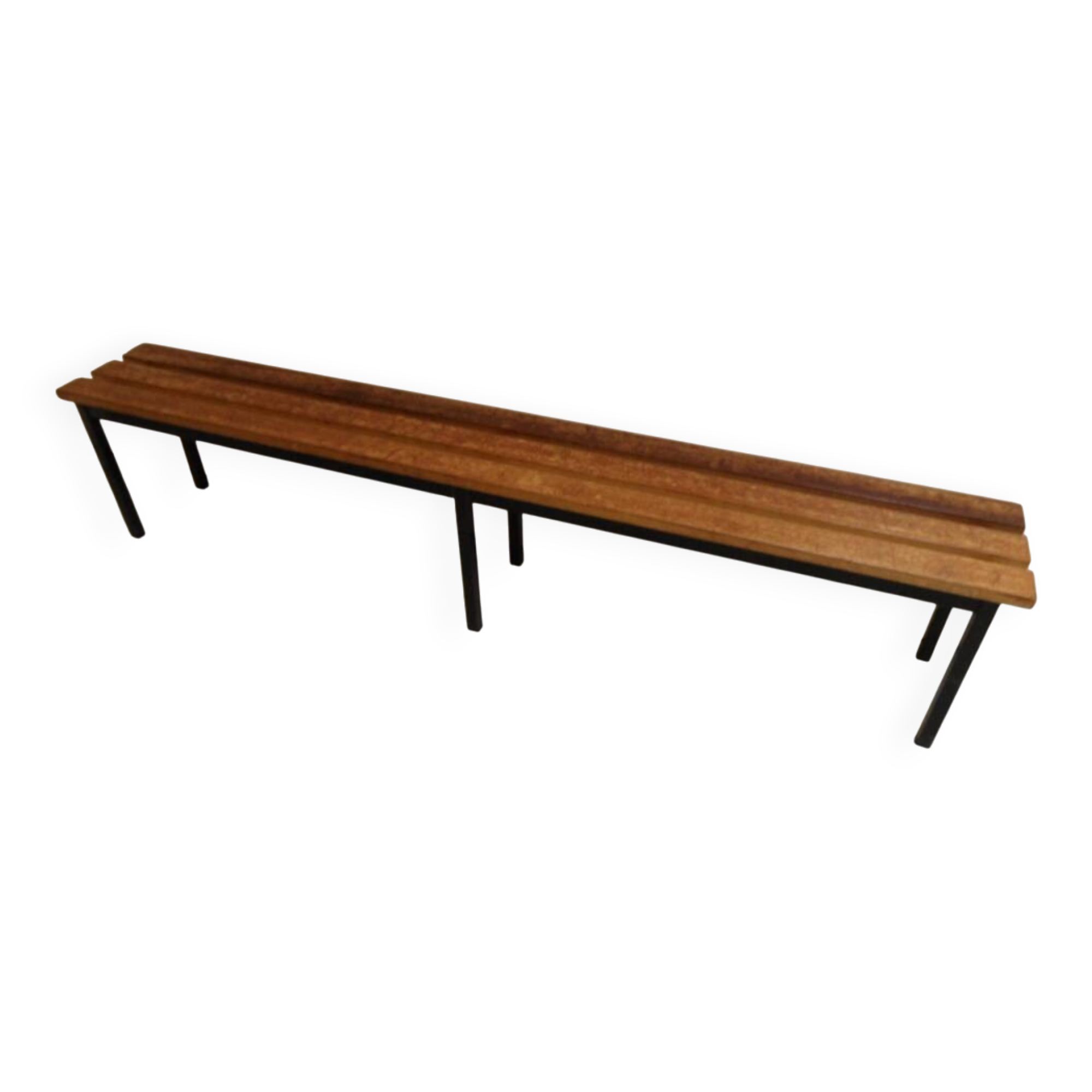 Banc d'école vintage