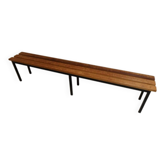 Vintage school bench