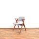 Mid-Century Swedish Oak Dining Chair from Broderna Johansson, 1960s.