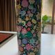 Porcelain vase decorated with flowers