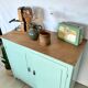 Mint green Parisian buffet