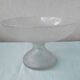 Crystal bowl on a pedestal