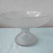 Coupe en cristal sur pied
