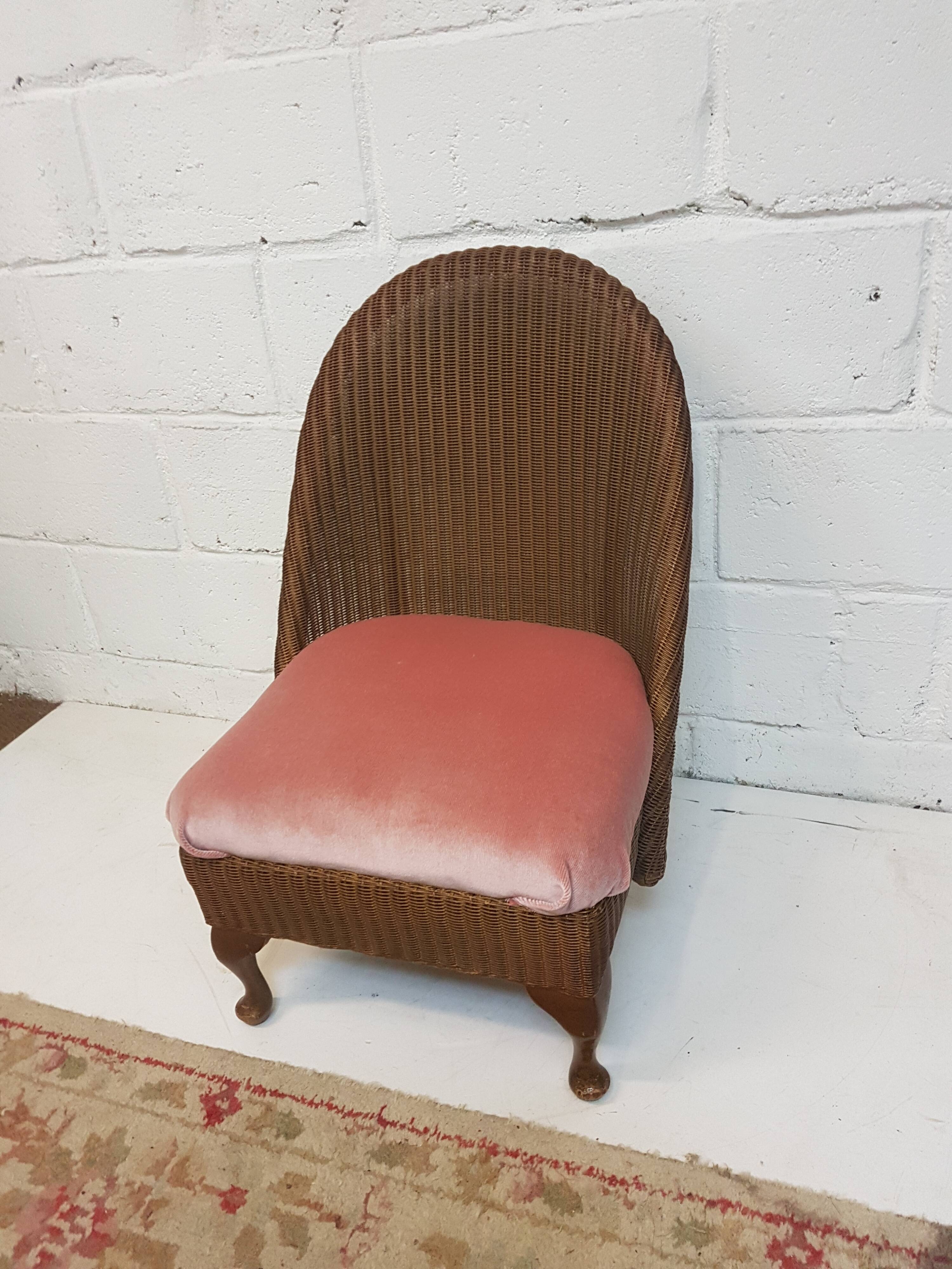 Lloyd loom armchair