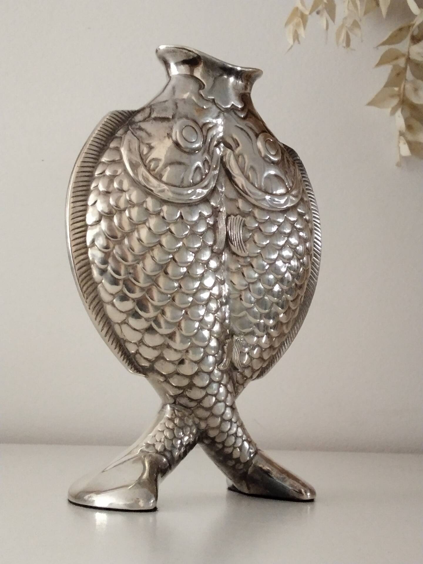 Christofle fish vase