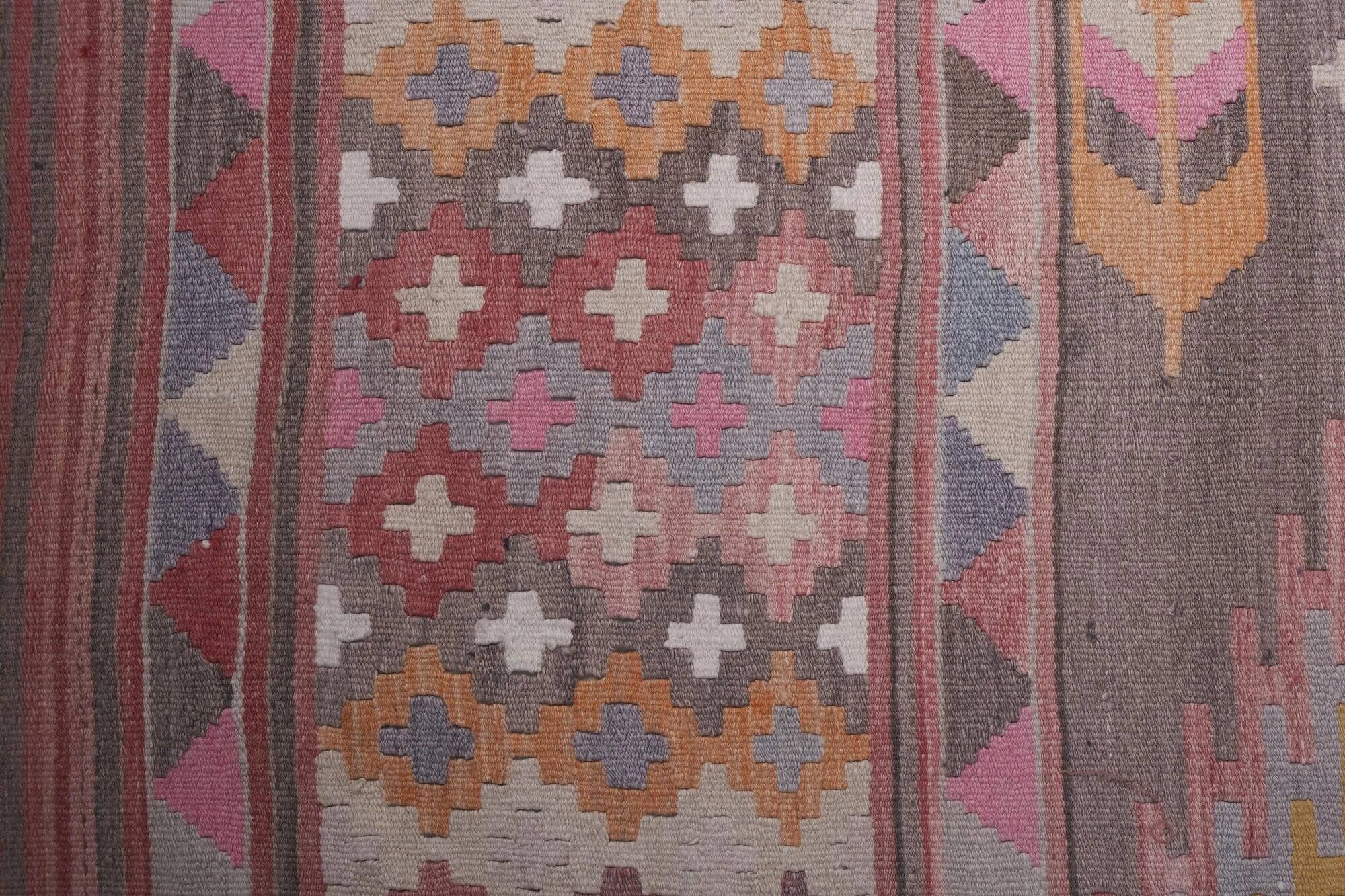 Vintage Turkish hallway rug 70x710 cm