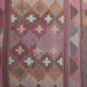 Vintage Turkish hallway rug 70x710 cm