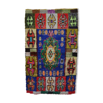 Tapis marocain coloré - 106 x 177 cm