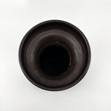 Brown and orange ceramic vase • 1970