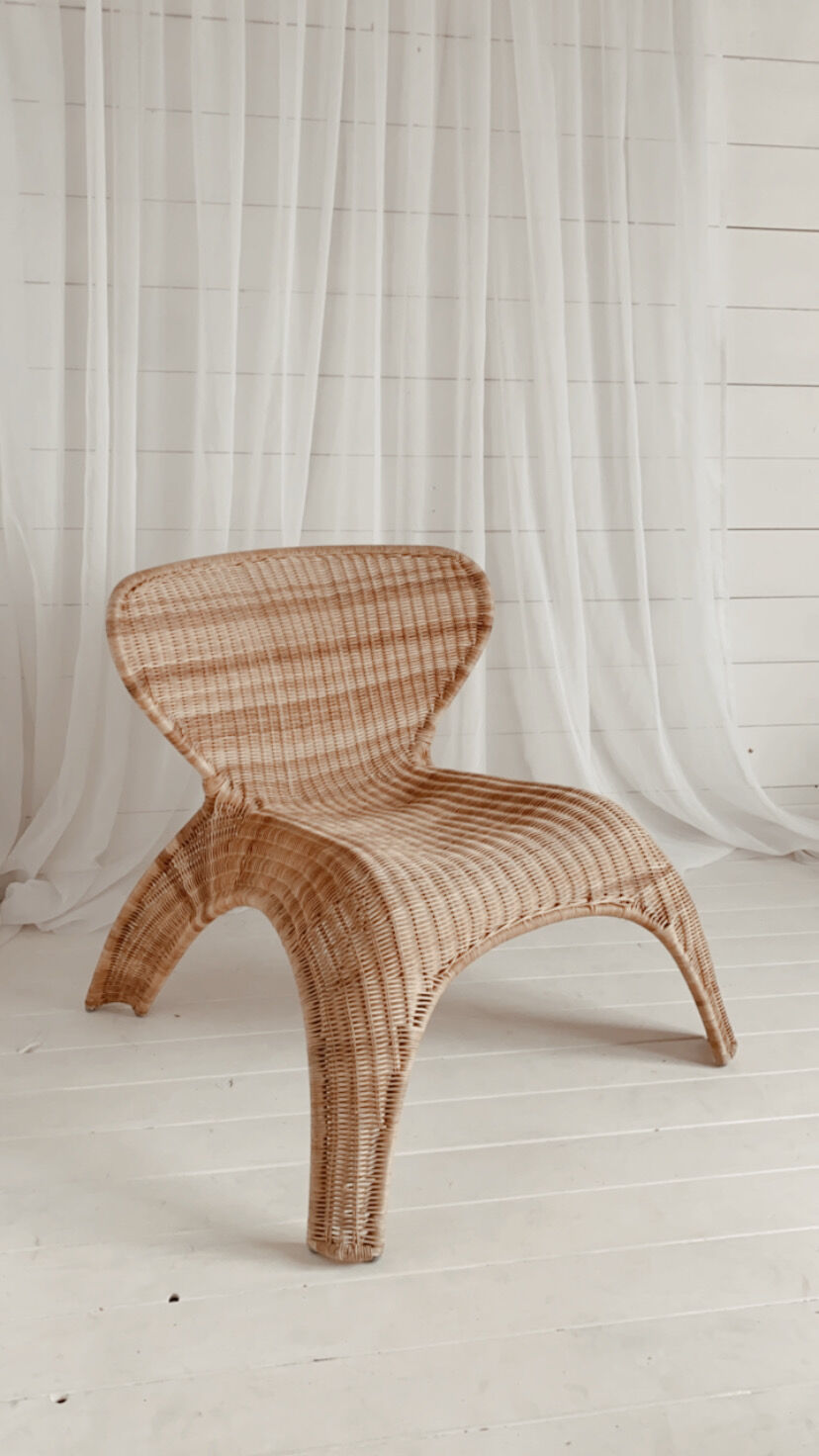 Wicker armchair IKEA 1990 Vintage