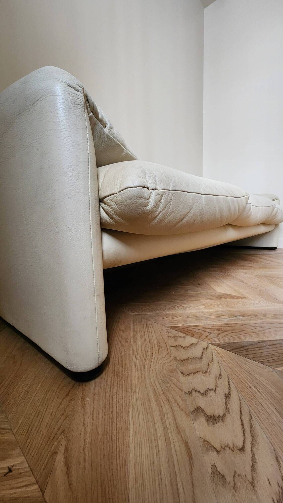 Muralunga for Cassina Leather sofa