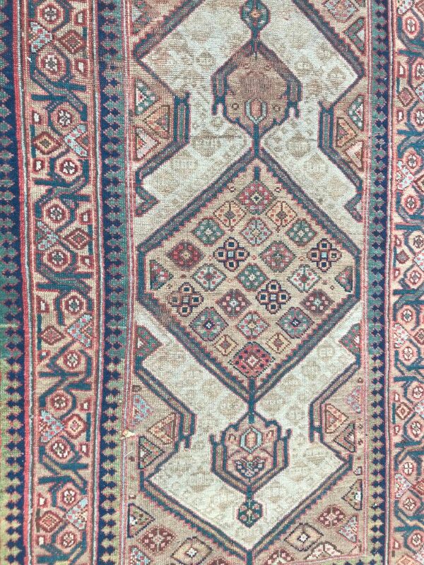 Former carpet Persian Sarab done hand 110 X 460 CM Hall