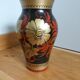 Russian Khokhloma vase in painted wood
