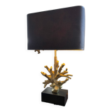Maison Charles lamp signed model CORAIL bronze