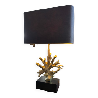 Maison Charles lamp signed model CORAIL bronze