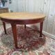 Oval Art Nouveau style dining table