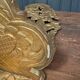 Étagère ottomane en bois doré sculpté XIXe