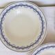 3 assiettes creuses en terre de fer Gien modèle Austerlitz 2106211