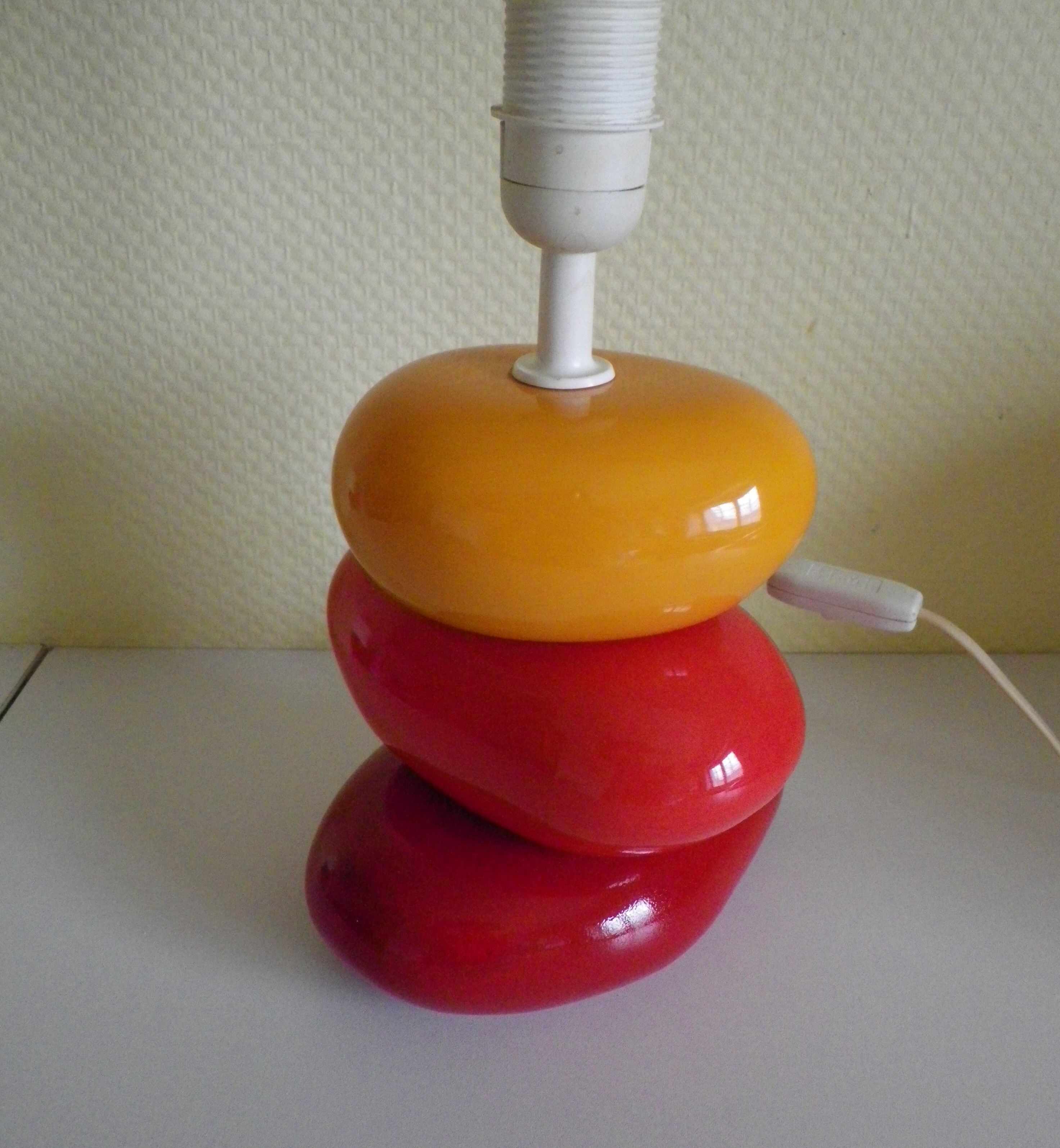 Pied de lampe 3 galets portugal