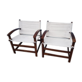 Pair of safari chairs