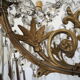 Napoleon III chandelier with crystal pendants, signed Portieux, 19th century.