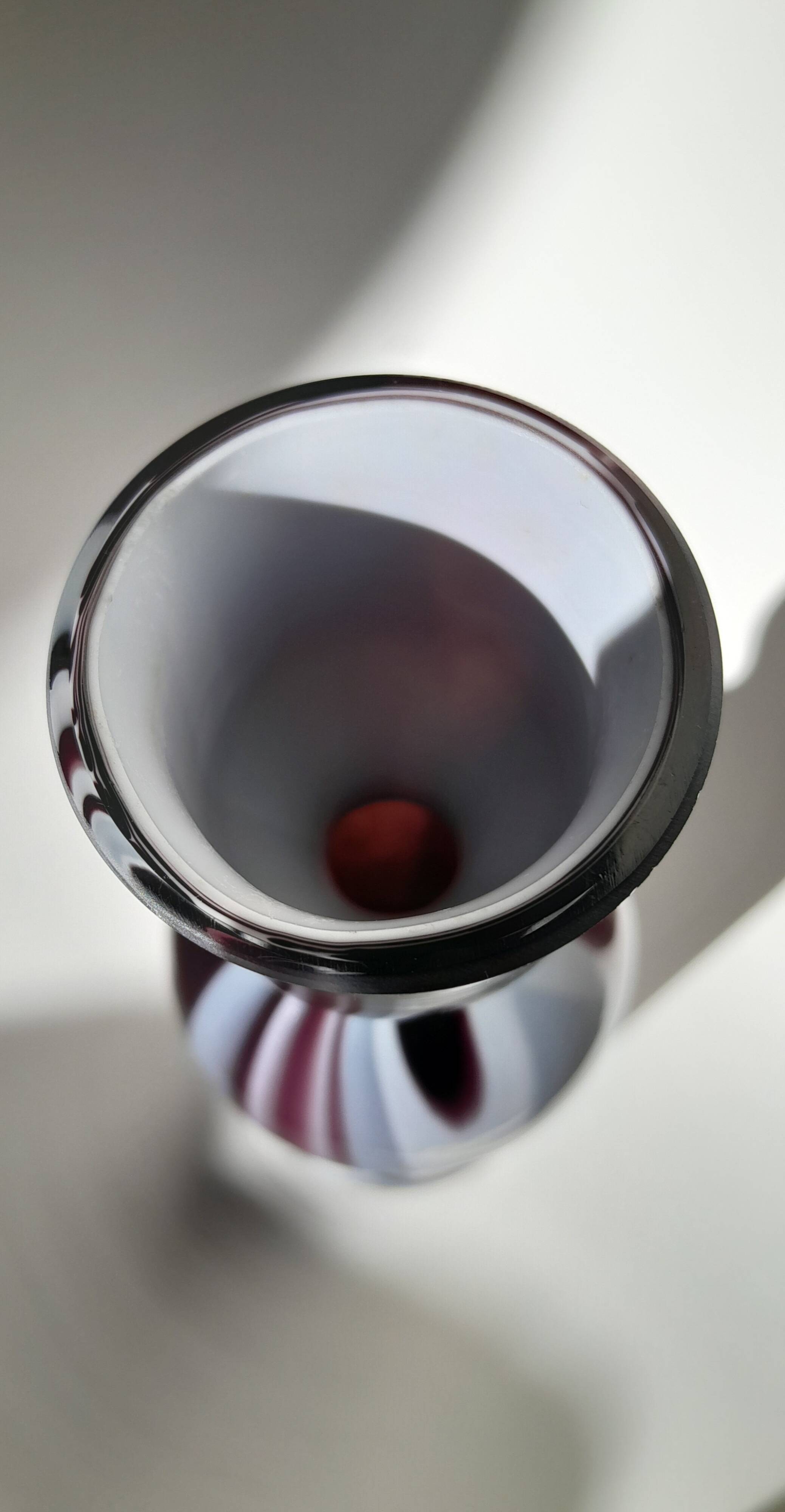 Murano glass vase by Carlo Moretti