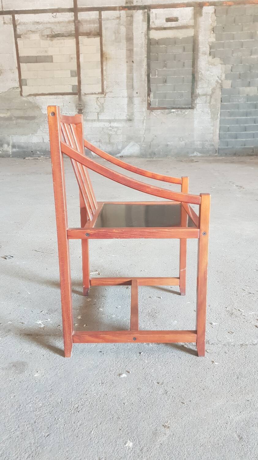 Paire de fauteuils scandinave 1980