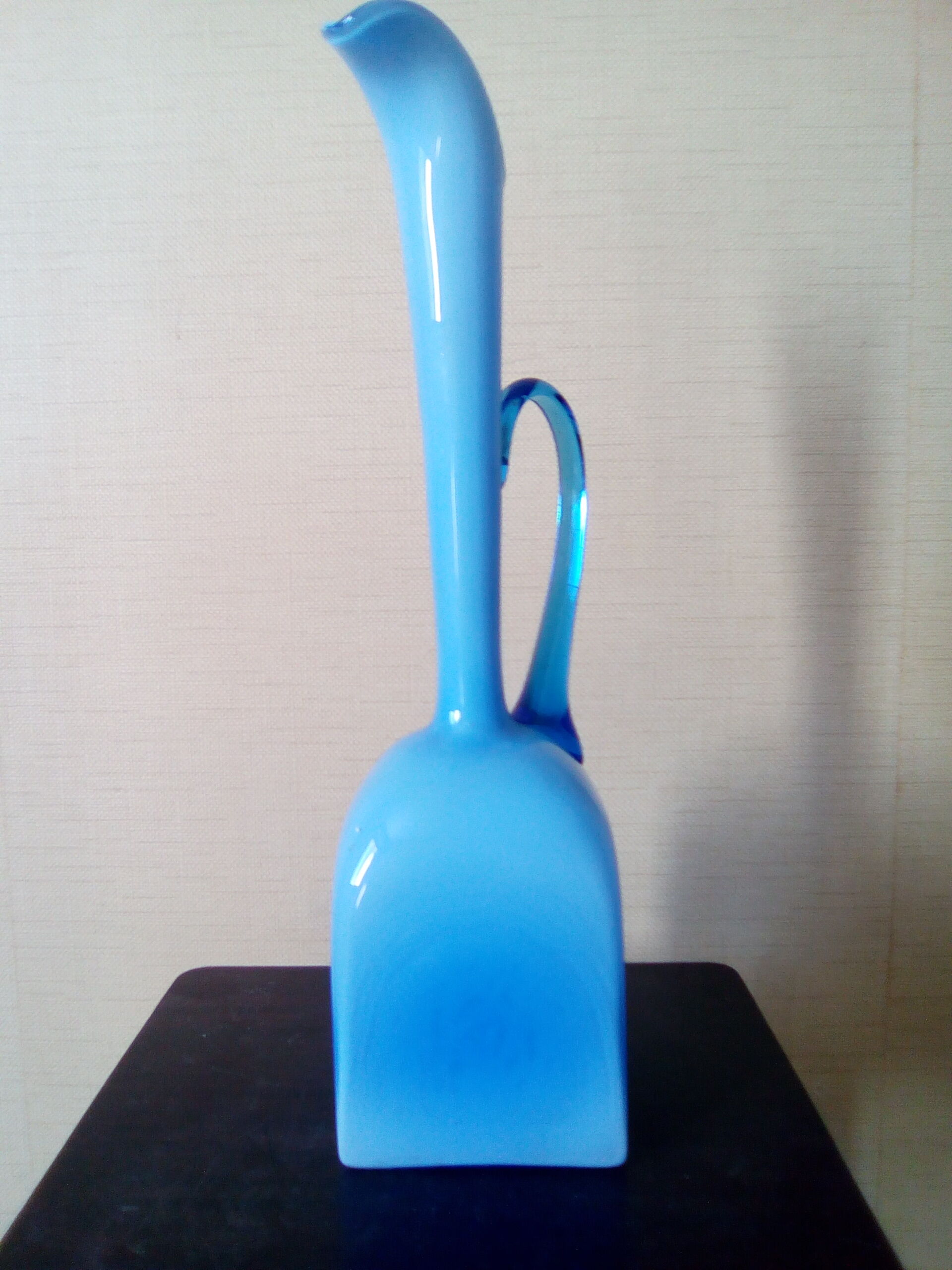 Vlown glass ewer 70s
