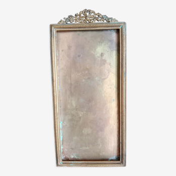 Brass photo holder frame