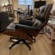 Fauteuil lounge et ottoman Charles Eames édition Herman miller