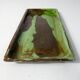 ceramic tray mixed earth marble