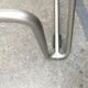 Postmodern German kitchen bar stool Kreuzschwinger by Till Behrens for Schlubach, 1980s.