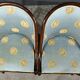Pair of Mahogany Gondola Chairs, Restoration period – Part 1 of the 19th century