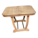 Art Deco extendable dining table with a central pedestal, stripped, made of solid oak 193.