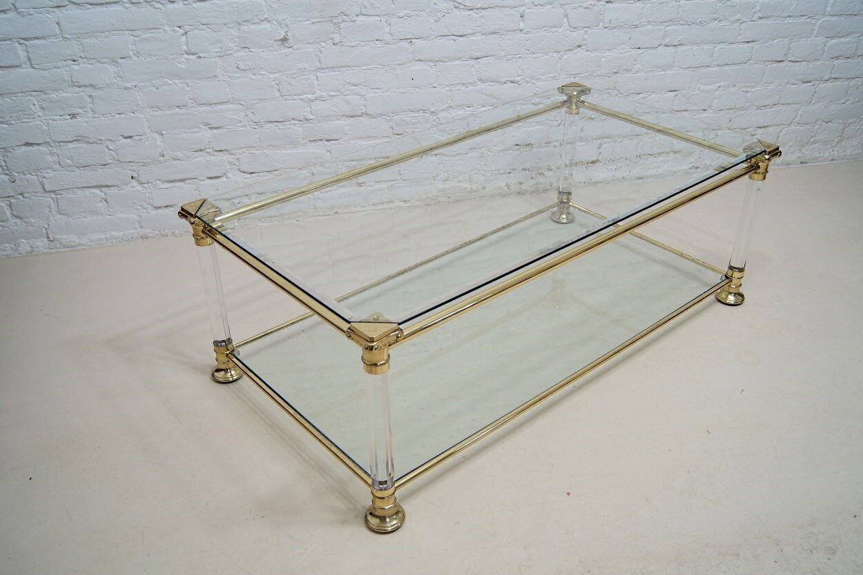 Hollywood Regency style Italian coffee table, 1970s